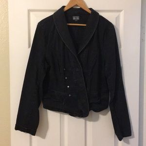 Converse black denim jacket